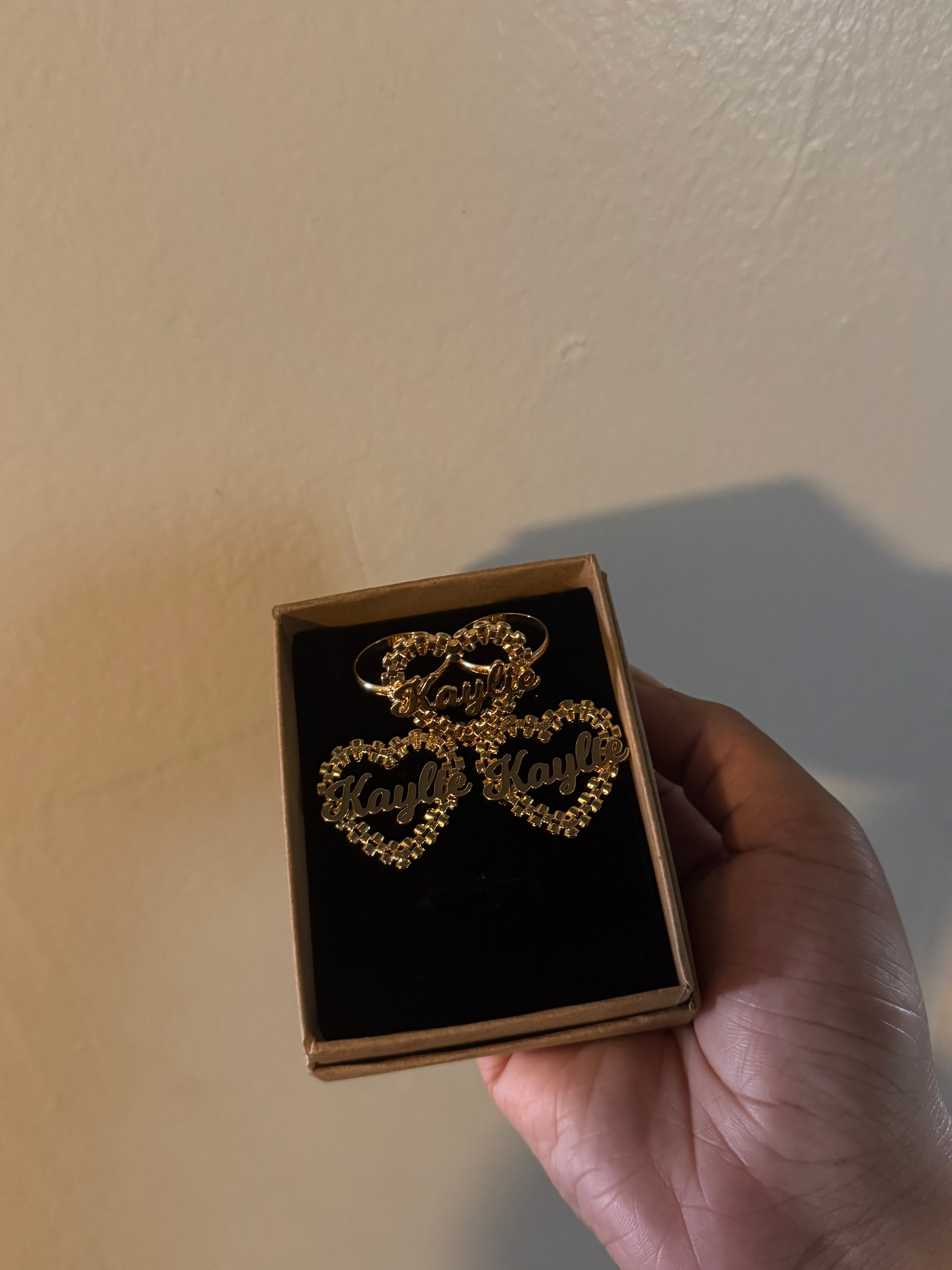 Rolex Ring and Earrings