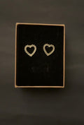 Rolex Heart earrings studs