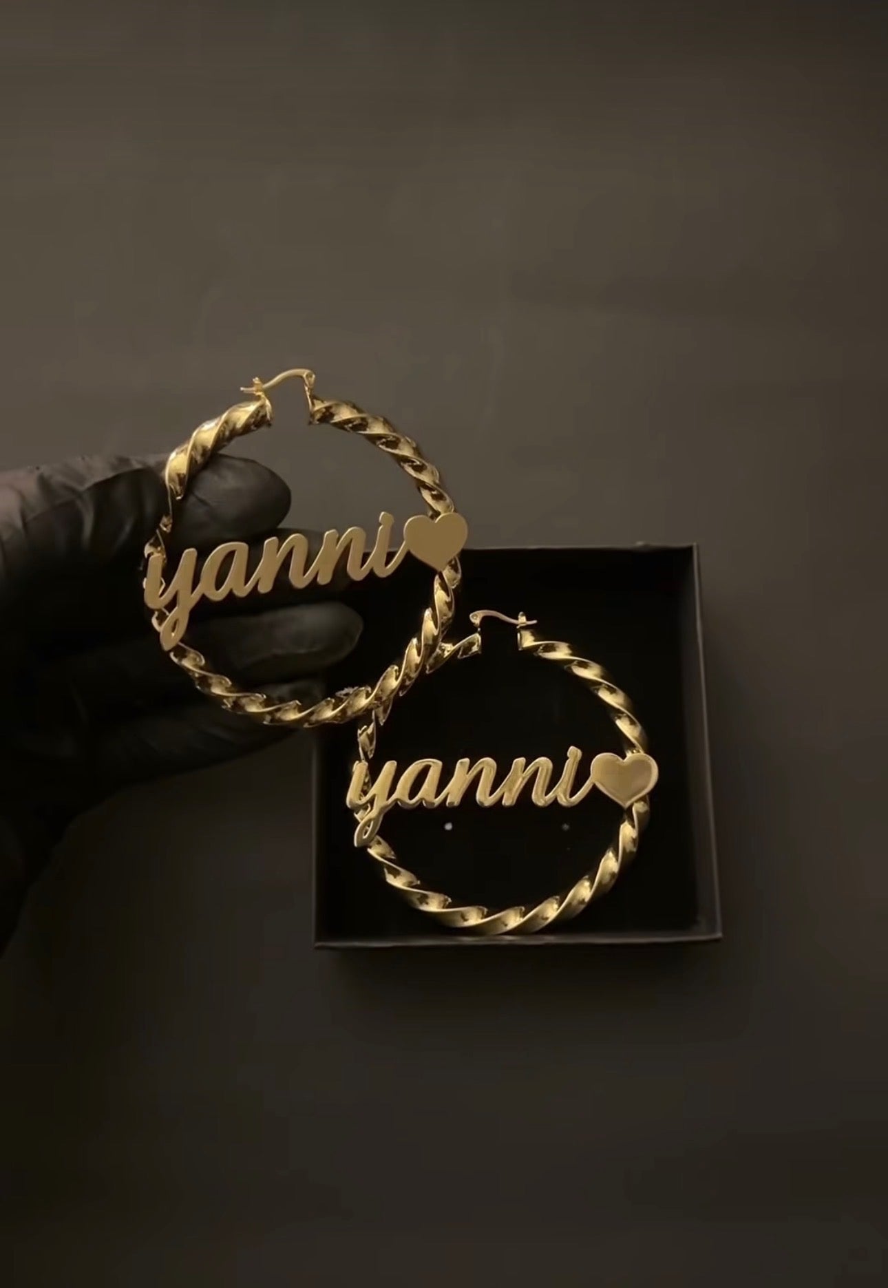 Custom Hoops With Heart