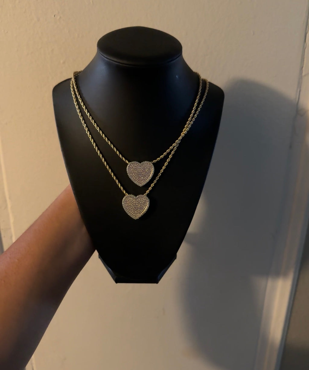 Pink Heart Chain