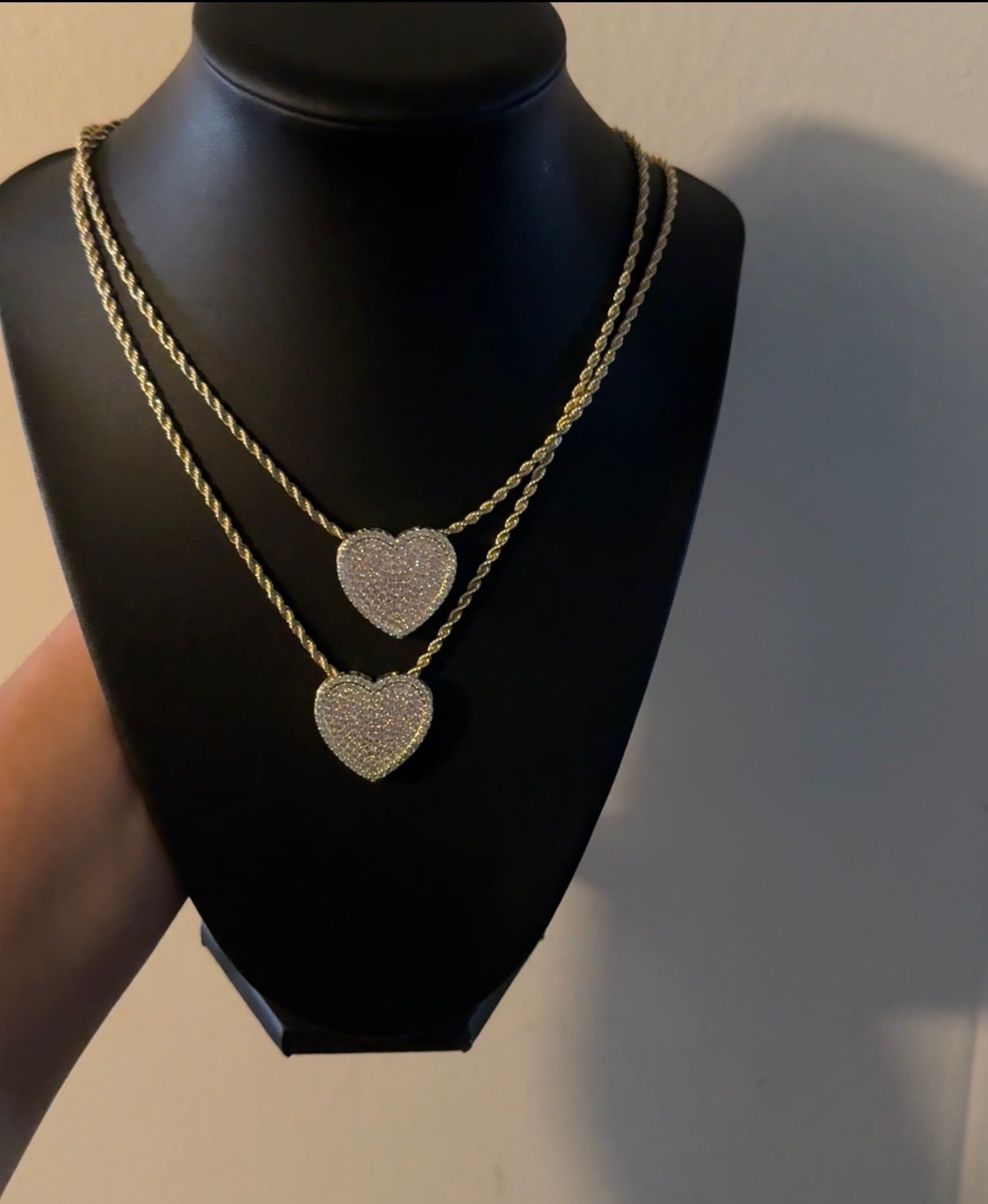 Pink Heart Chain