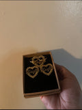 Rolex ring and earring set