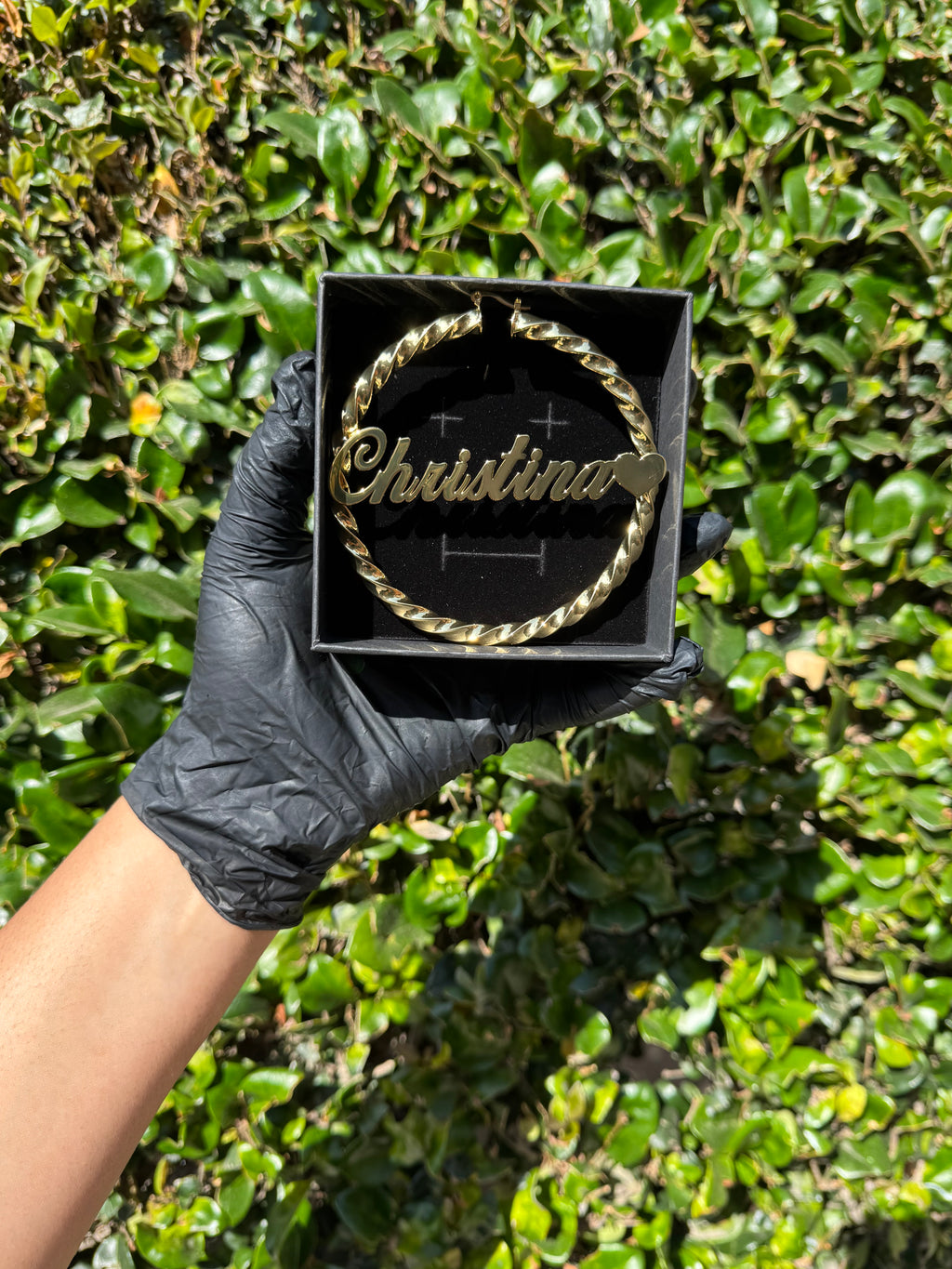 Custom Hoops With Heart