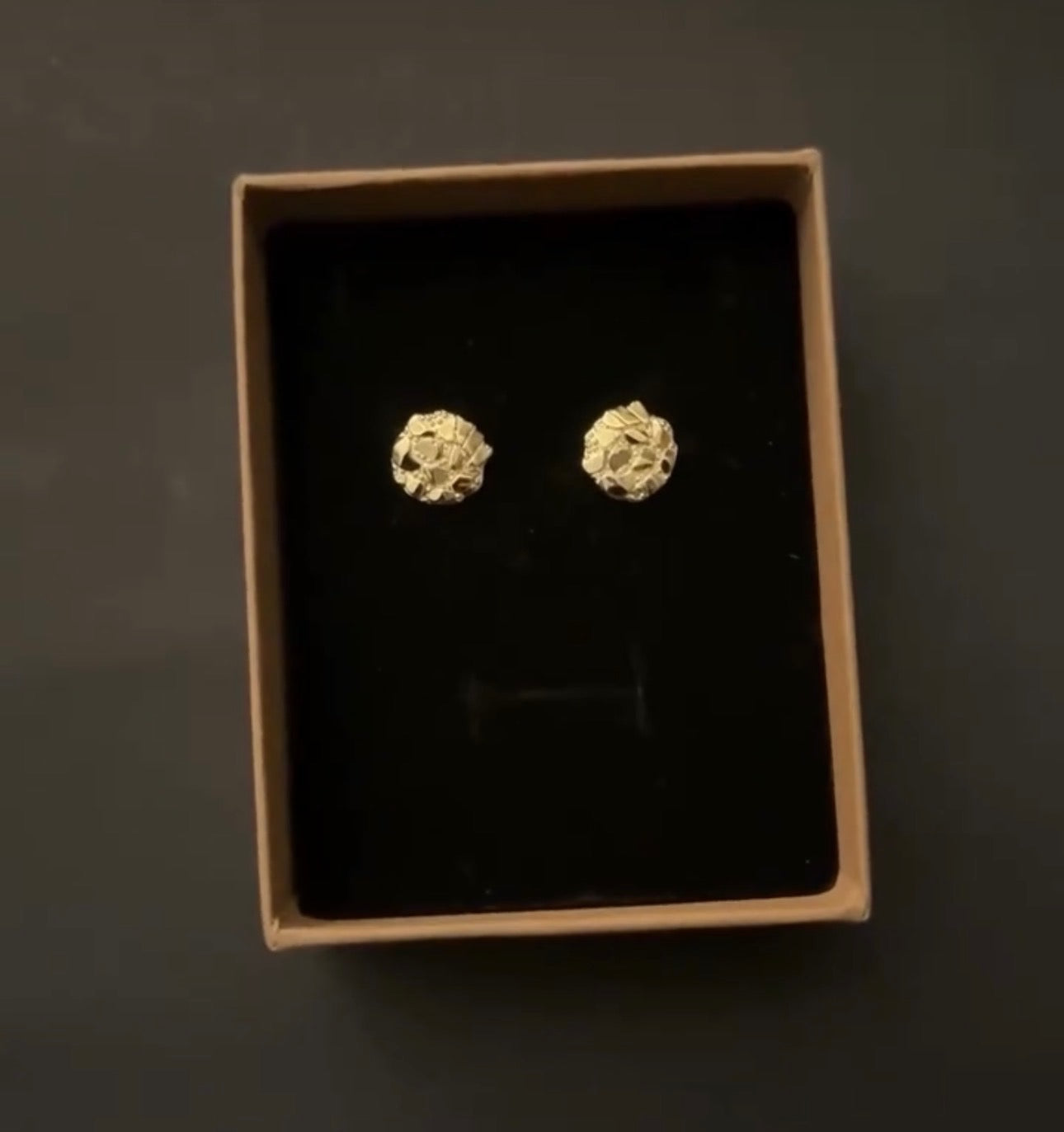 Small Nugget Earring
