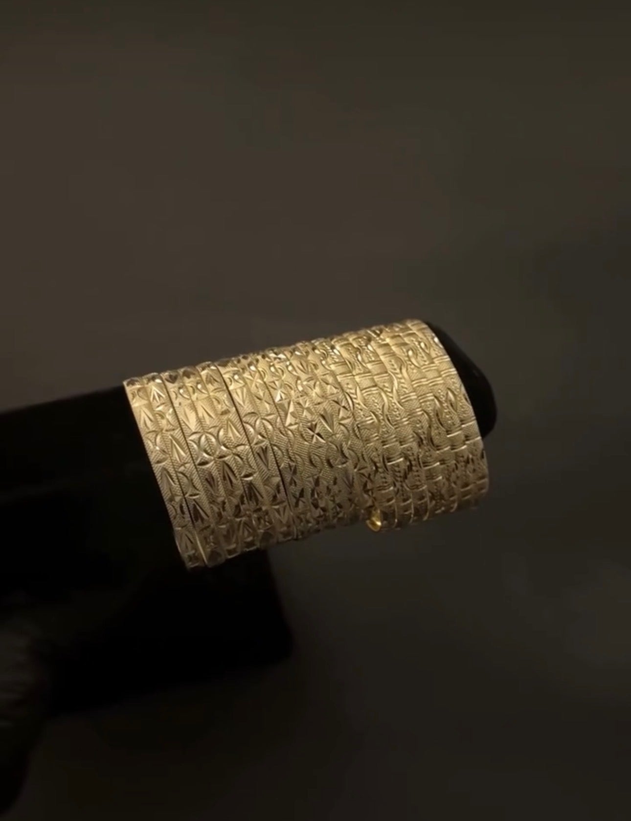 Gold Bangels
