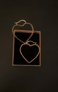 Rolex Heart Earring